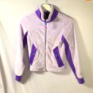 Champion Kids Purple Jacket with Rainbow Zip
